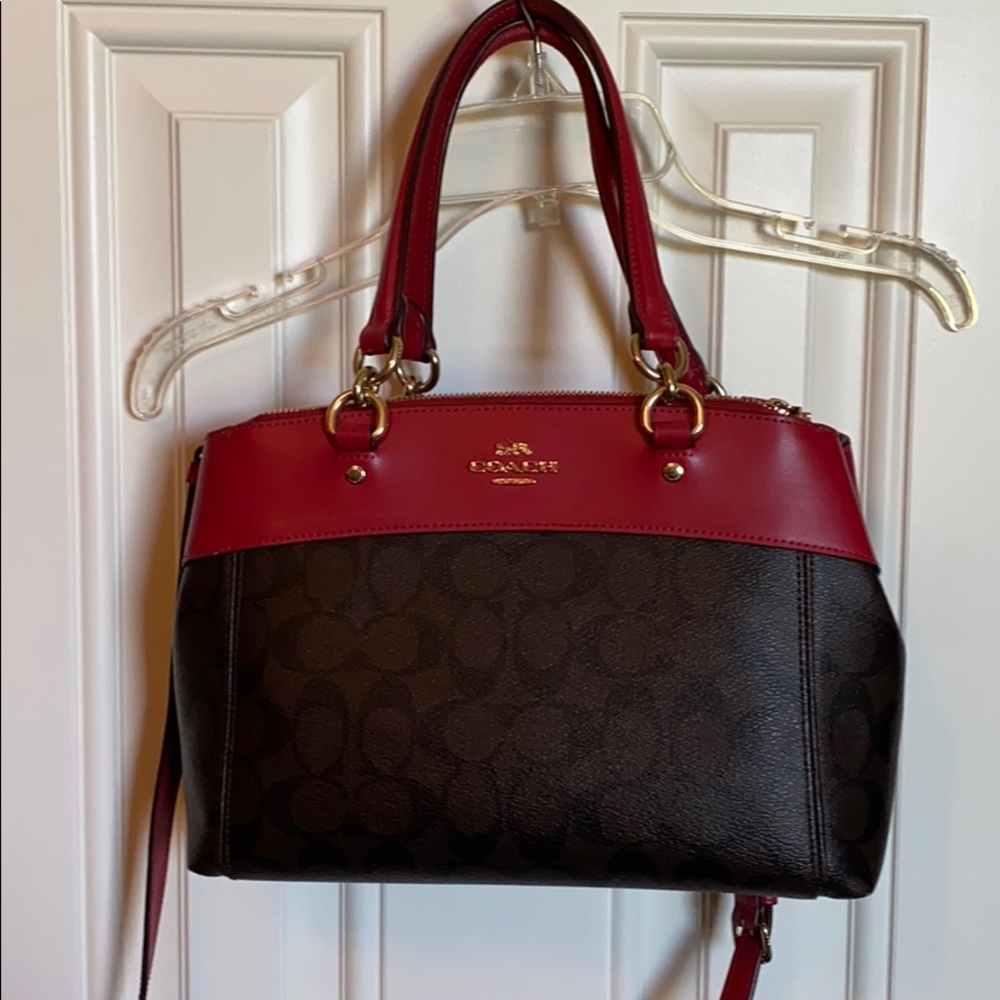 Coach IM/Brown True Red Coach Bag